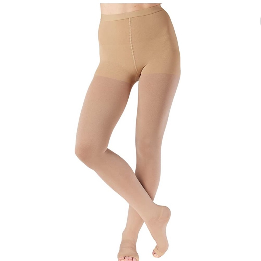 ABSOLUTE SUPPORT Opaque 20-30mmHg Firm Compression Support Stockings Pantyhose